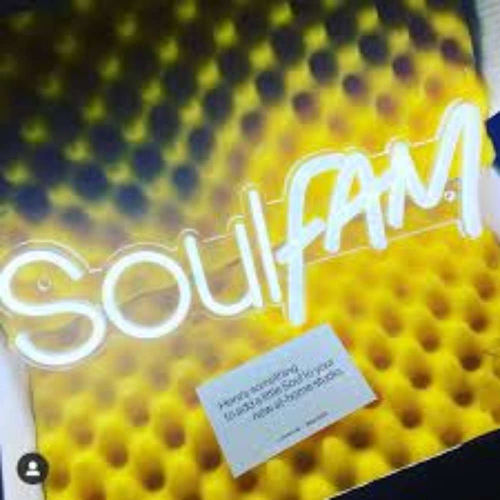 SoulCycle SoulFAM Neon Light